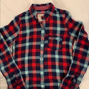 Abercrombie flannel top